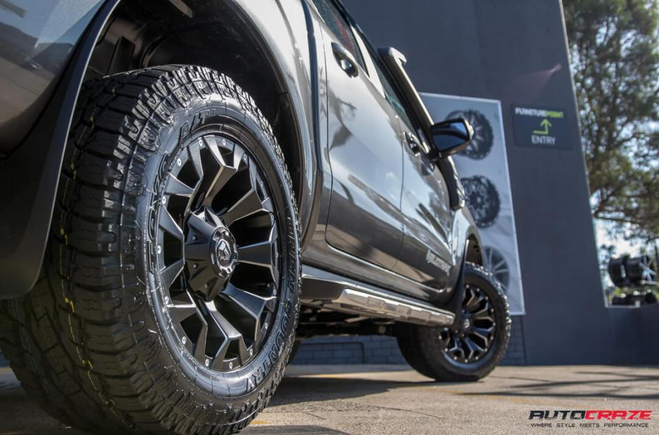 FORD RANGER ASSAULT GLOSS BLACK MILLED ACCENTS